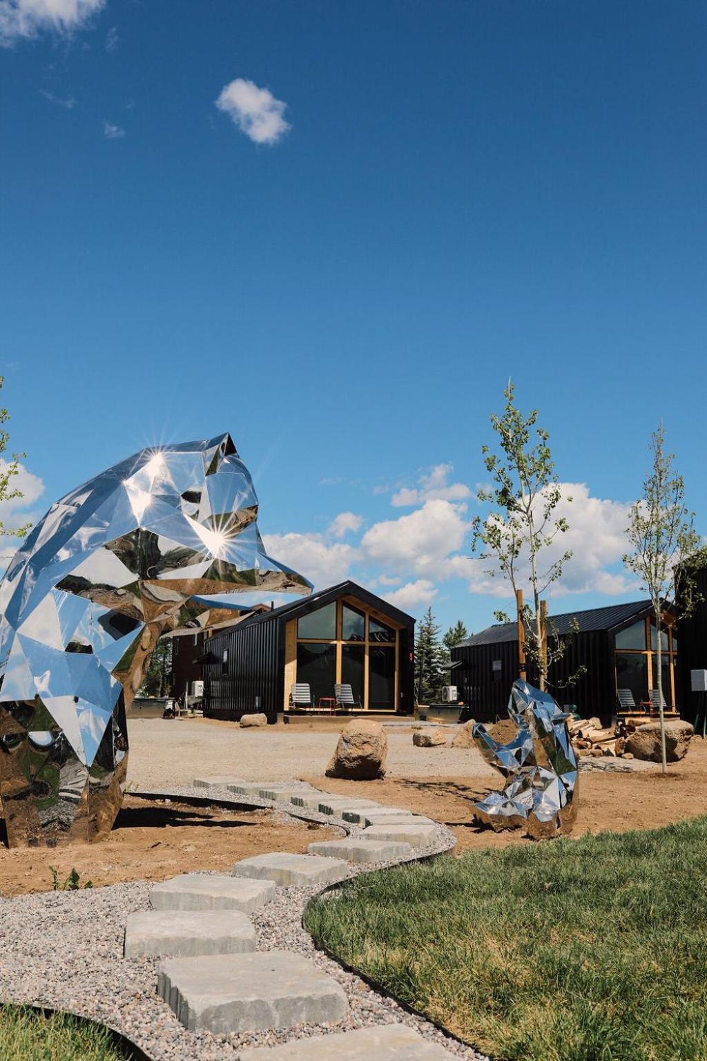 Yellowstone Peaks Hotel Island Park Exterior photo